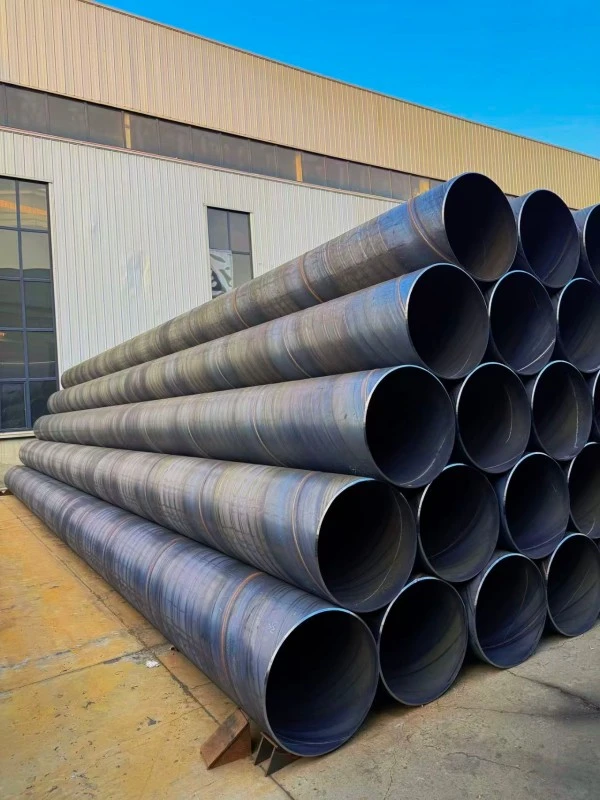 Black Spiral Welded Steel Pipe