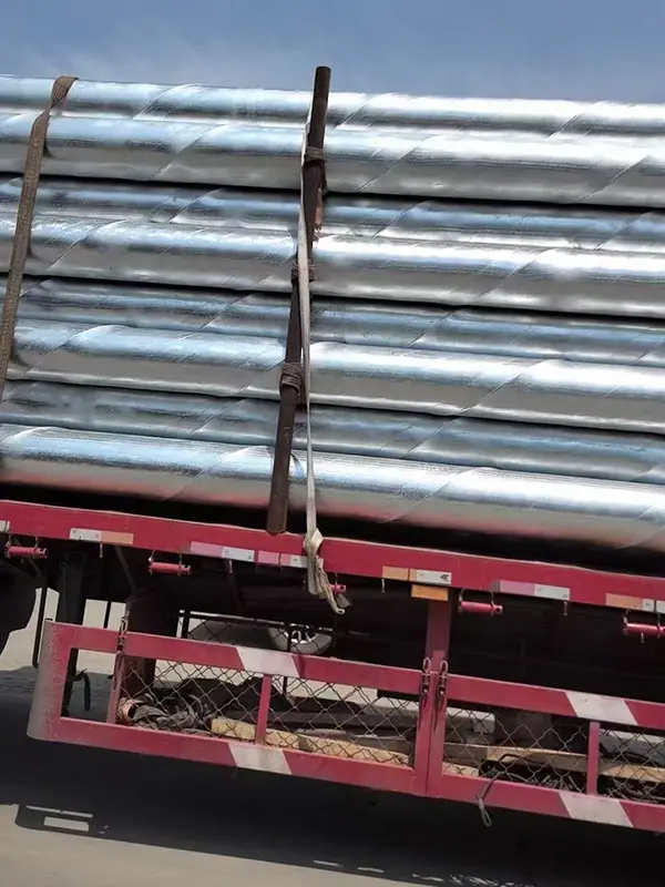 Hot Dip Galvanized Spiral Steel Pipe